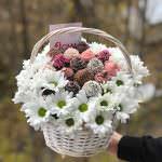 С цветным шоколадом