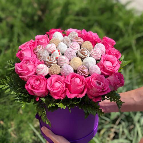 Розовый фламинго - большой