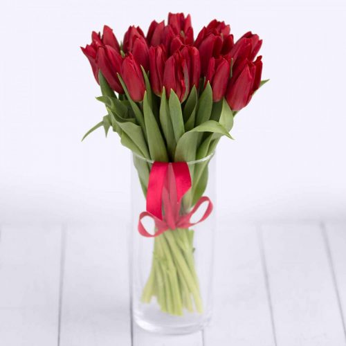 Букет тюльпанов 15 штук