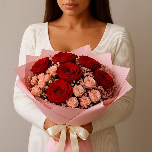 Букет «Очарование страсти»